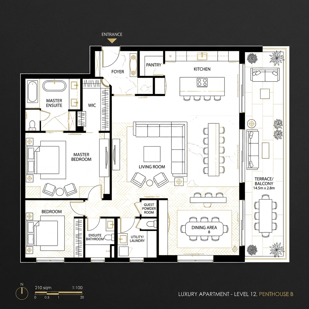 Floor Plan Blueprint